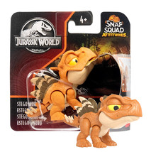 Jurassic World Snap Squad Attitudes Stegosaurus 3&quot; Figure New in Package - £7.87 GBP