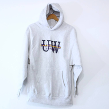 Vintage University of Washington Huskies Champion Hooded Sweatshirt XL - £74.56 GBP