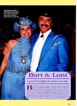 Loni Anderson Burt Reynolds 1 page original clipping magazine photo #X6057 - $3.99