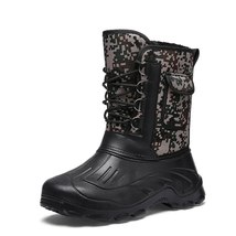 Outdoor Sports Men Boots Spring Waterproof Shoes for Men Light Rain Boots Fishin - £38.09 GBP