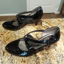 LifeStride Soft System PARKER Black Pumps Shoes Heels Womans Size 8 W - $34.65