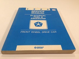 1988 Chrysler Electrical Fuel Emissions Service Manual Front Wheel Drive... - $14.99