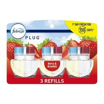 Febreze Odor-Fighting Fade Defy PLUG Air Freshener Berry &amp; Bramble, .87 fl. oz. - $24.23