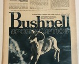 1974 Bushnell Optics Vintage Print Ad Advertisement pa14 - £5.44 GBP