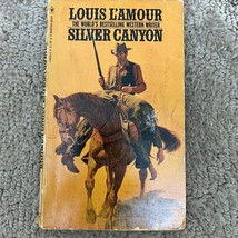 Silver Canyon Western Paperback Book by Louis L&#39;Amour Bantam Books 1977 - £9.70 GBP