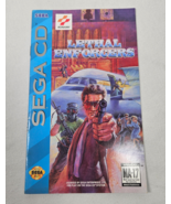 Vintage Lethal Enforcers Sega CD MANUAL ONLY Authentic - $13.60 CAD