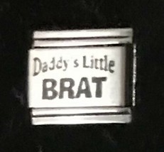 Daddy’s Little Brat Wholesale Italian Charm Link 9MM K2022BG5 - £9.43 GBP