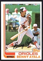 Baltimore Orioles Benny Ayala 1982 Topps #331 nr mt ! - £0.39 GBP