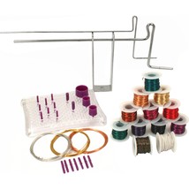 Deluxe Bend &amp; Coil Jig Tools Wire Wrapping Starter Set - £27.24 GBP