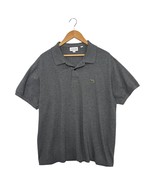 Lacoste Polo Shirt Mens 3XL Gray Classic Fit Casual Alligator Golf Tenni... - $656.93 MXN