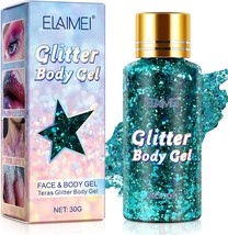 Body Glitter Face Glitter Body Singer Concerts Music Festival Outfits for Women  - £15.46 GBP