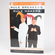 SIGNED Rule Breakers Rule Makers By David &amp; Tom Gardner Hardcover Book DJ 1999 - £24.61 GBP
