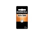 Duracell 301/386 Silver Oxide Button Battery, 1 Count Pack, 301/386 Batt... - £4.66 GBP