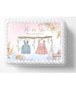 Gender RevealBaby Clothesline Themed Edible Image Boy Or Girl Baby Showe... - $320.47 MXN