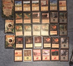 Lot Of 36 Portal Pieces NM/LP Mtg Magic 2 Boxes &amp; Rule Book Some Rares &amp; Lands - £15.90 GBP