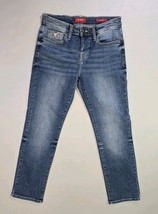 Guess Womens Blue Medium Wash Slim Straight Fit Jeans Denim Stretch Size... - $15.94