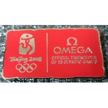 2008 Beijing Olympics Omega Official Timekeeper of 23 Olympic Games Pin  - £4.75 GBP