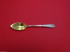 Rose Marie by Gorham Sterling Silver Grapefruit Spoon Gold Washed Orig 5 3/4" - £54.40 GBP