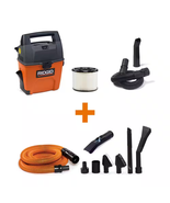 3 Gal. 3.5 Peak HP Handheld Shop Vacuum Wet Dry Vac with  SWEEP Dust Pan... - €206,68 EUR