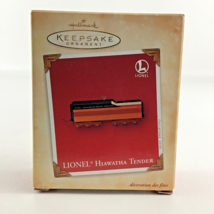 Hallmark Keepsake Christmas Ornament Lionel Train Hiawatha Tender Die Ca... - £14.87 GBP