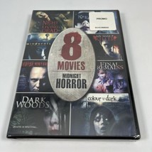 8 Movies Midnight Horror DVD Night Of The Living Dead Dark Woods New Sealed - £5.24 GBP