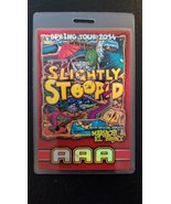 SLIGHTLY STOOPID - ORIGINAL SPRING TOUR 2014 LAMINATE BACKSTAGE PASS - £63.39 GBP