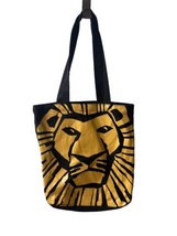 Disney The Lion King Shopping Cloth Bag With Handles Yellow 12.5 by 14 inch - $11.78