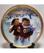 Bradford Exchange Decorative Plate Beary Merry Christmas &quot;A Moment to Tr... - $28.51 CAD