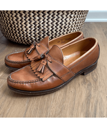 Allen Edmonds Kiltie Tassel Loafer Chestnut Tan Leather 42044 $425 10.5 - $84.32 CAD