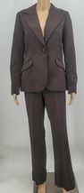 Larry Levine Women&#39;s Brown Pant Suit Set , Size 4/Brown - £27.02 GBP