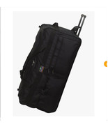 Large 36&quot; Rolling Wheeled Duffel Bag Luggage  Wheels Duffelbag Suitcase ... - $58.33 CAD