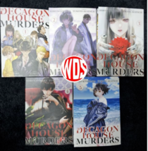The Decagon House Murders Manga Volume 1-5(END) Full Set English Version - $115.00