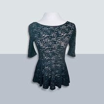 Free People Black Lace Babydoll Shirt NWT - £19.45 GBP
