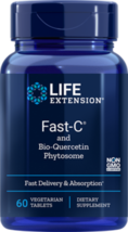 MAKE OFFER! 3 Pack Life Extension Fast-C and Bio-Quercetin Phytosome 60 veg caps image 1