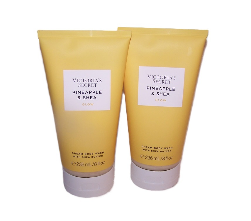 Pineapple & Shea Cream Body Wash Victoria's Secret Lot of 2