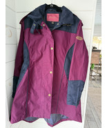 Welligogs Odette Purple Waxed Coat Women’s Size 12 - Gorgeous!! - $309.03 CAD