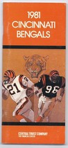 1981 Cincinnati Bengals Media Guide - £18.79 GBP