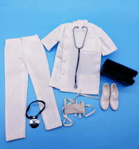 VINTAGE KEN CLOTHES DOCTOR KEN NEAR COMPLETE! PERFECT CONDITION - £55.07 GBP