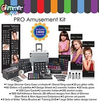 Glitter Temporary tattoo kit Pro Amusement - £1,198.23 GBP