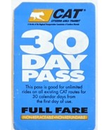 LAS VEGAS CAT 30-Day Bus Pass 2007 - $2.67 CAD