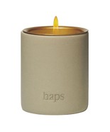 Haps Mood Care Tan Ceramic Vessel and Middle Seat Scented Candle Refill - £78.63 GBP