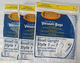 Bissell Style 1 and 7 Upright Vacuum Bags -18 Pk PackageQuantity: 2 Colo... - £24.34 GBP