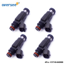 4Pcs 15710-66D00 Fuel Injector For Suzuki Outboard 4 stroke DF60 DF70 19... - £68.80 GBP