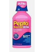 Pepto Bismol Liquid Ultra for Nausea, Heartburn, Indigestion Cherry Flav... - €10,15 EUR