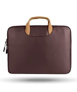 Vegan Leather Laptop Sleeve with Handle for 15.6-Inch MacBook Lenovo Thi... - €23,66 EUR