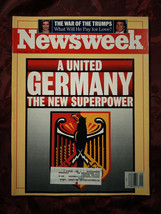 NEWSWEEK February 26 1990 German Reunification Donald Trump Divorce Ivana Drexel - £6.88 GBP