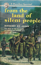 (Scarce) From the land of Silent People by Robert St. John, War in Balkans - £15.72 GBP