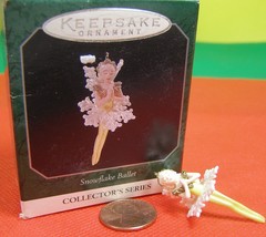Hallmark Miniature Keepsake Ornament &quot;Snowflake Ballet&quot;   1995 - £6.28 GBP