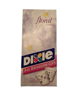 NEW Unopened dixie bathroom cups 3 oz Floral Canvas Disposable 200 - $38.08 CAD