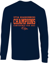 UTSA Roadrunners 2021 Conference USA Champions Long Sleeve T-Shirt - £19.74 GBP+